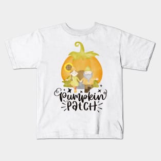 Pumpkin Patch Gnomes Kids T-Shirt